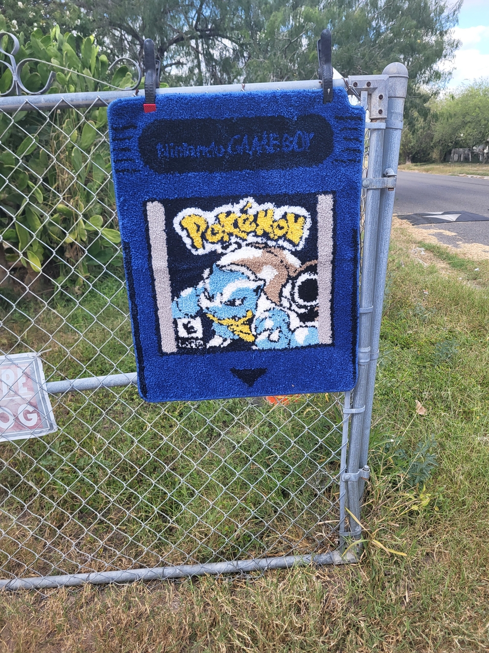 Pokémon Blue Rug Blastoise - Picture 2 of 7